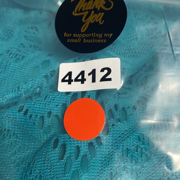 Tacera Bohemian Teal Lace Big Bell Sleeve Fairy Relaxed Fit Shift Dress Size 1X - Picture 15 of 15